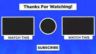 THANKS FOR WATCHING / OUTRO / TOP LATEST OUTRO / BEST OUTRO FOR YOUTUBE VIDEO'S