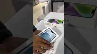 iPhone 15 Plus Unboxing & First Impression #shortsfeed #trendingshorts #technology #iphone15plus