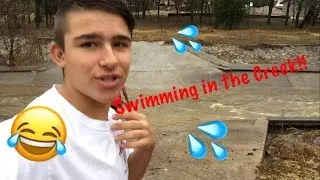 Swimming at the Creek | That is so cold!!!!