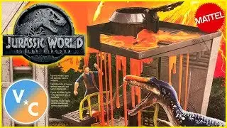 Jurassic World Lava Surge Playset Review