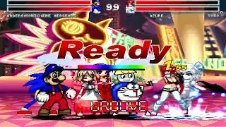 Team andersonkenya1 vs Team Soobin!! Part 2 MUGEN Request 4v4 Battle!!!