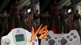 Sega Dreamcast Vs PlayStation - Resident Evil 3