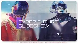 Corporate AE Templates: Cyber Future Slideshow