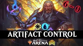 THE STRONGEST CONTROL DECK is RULING THE META - MTG Arena Standard Ranked - Azorius Artifacts