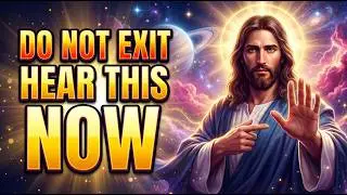 🛑 God's Message Today: Your LIFE IS INVOLVED — DO NOT Wait | God Message Now For You | God Says