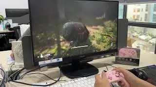 Black Myth WuKong with our JYS Mini Pink Controller！
