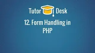 Form Handling in PHP