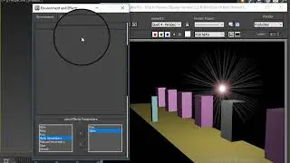 lens effect in 3ds max