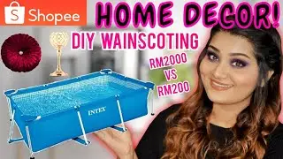 Shopee Home Products ! Shopee Home Decor Haul | Shopee Swimming Pool