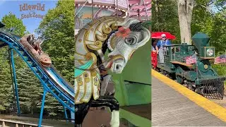 What's New and Improved at Idlewild & SoakZone in 2023?! | Vlog May 2023