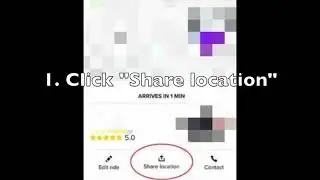 How to Share the Live Location with Driver III on Uber