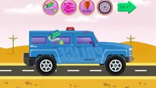 Car Wash and Spa Video - Police Car Washing | Kids Car Wash Station | Best Android Gameplay