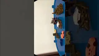 Fully animated helicopter, cars and army vehicles. 