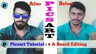 Beard Editing in Picsart 2017 ||PicsArt Crack ||picsart tutorials