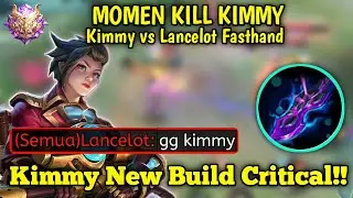 Kimmy Vs Lancelot Fasthand? New Build Kimmy Attack Speed - How To Use Kimmy | Mlbb