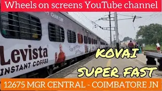 12675 KOVAI SF depart from Ambur.
