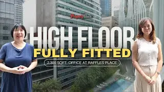 Tour a Prime 2,300 sqft. Commercial Office in Raffles Place | Fully-Fitted & Ready for Lease!