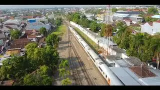 FULL HD Cinematic Video | STASIUN TULUNGAGUNG - South Java Drone