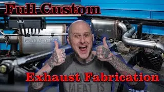 Custom Exhaust Fabrication - LSx C10 Project Truck Build