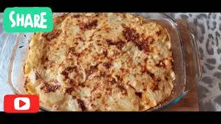 Gratin de pomme de terre et viande hachée(Delicieux et facile)!!