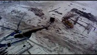 на буровой