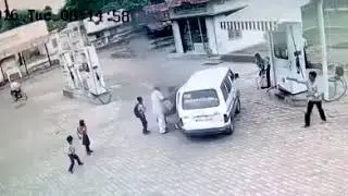 petrol bunk accident