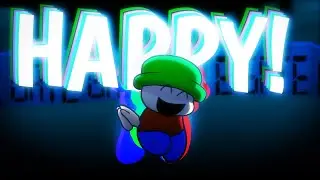 Fnf dnb happy Supernovea Animation