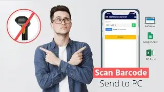 Barcode client server setup & usage - Barcode for PC