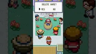 What happens when you delete a save file 😂 