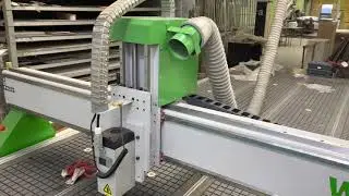Фрезерно-гравировальный станок с ЧПУ WoodTec H 2030 от компании СТАНКИ установлен в Москве