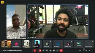 Music Director Gv Prakash Google Meet Interview about Chiyan Vikram’s Thangalaan Movie