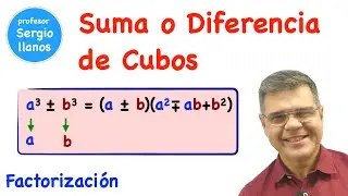 Factoriza una Suma o Diferencia de Cubos