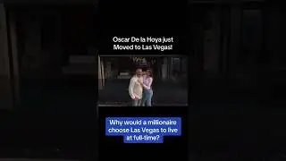 Oscar De La Hoya Moved To Las Vegas