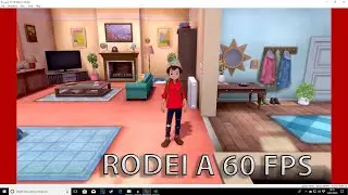 Joguei Pokémon Sword And Shield  37 ~ 60 FPS no emulador