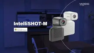 IntelliSHOT-M Auto-Framing Camera Certified for Microsoft Teams from Vaddio