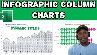 How To Create House infographic & dynamic chart title in excel