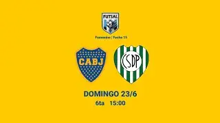 FUTSAL AFA ♀️ 6ta | Fecha 15 | Boca Juniors 🆚 Pinocho