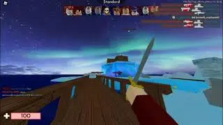 I met a god hacker (actually not) in roblox arsenal!
