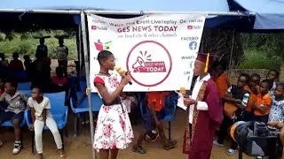 When basic students interview themselves | Amazing Grace Preparatory school in Mafi-kumase