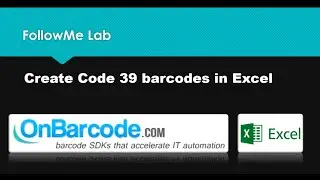Excel Code 39 barcode image maker: create, print Code 39 images in MS Excel
