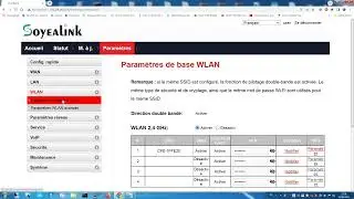 configuration wifi (WLAN) CPE soyealink slt869-a51 5G et 2.4 G (0657224987)