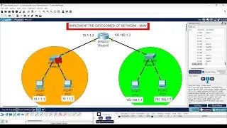 MAN Connection in Cisco Packet Tracer