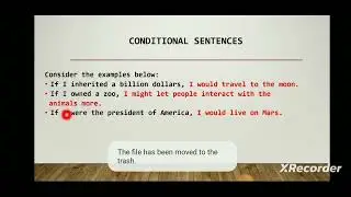 Second Conditional Sentences