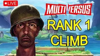 🔴Climbing to Rank 1 Multiversus... OMG