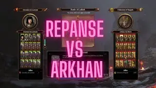 Repanse Vs Arkhan warhammer III