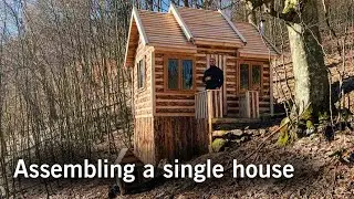 He built a house in the forest with his own hands. Alone. Part 3