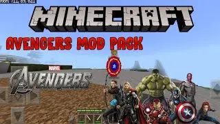 How to download  Avangers Mod Pack||Minecraft Pe||