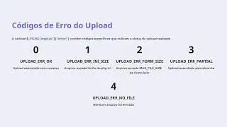 UA08 Linguagem PHP com upload de arquivos
