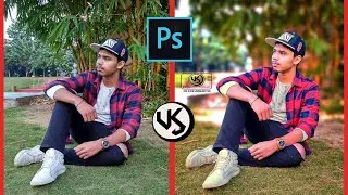 Photoshop DSLR | How to make your PICTURE DSLR and Blur Soft light Effects |