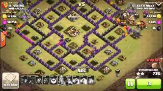 Clash of Clans - Clutch GoLaLoon War Attack!